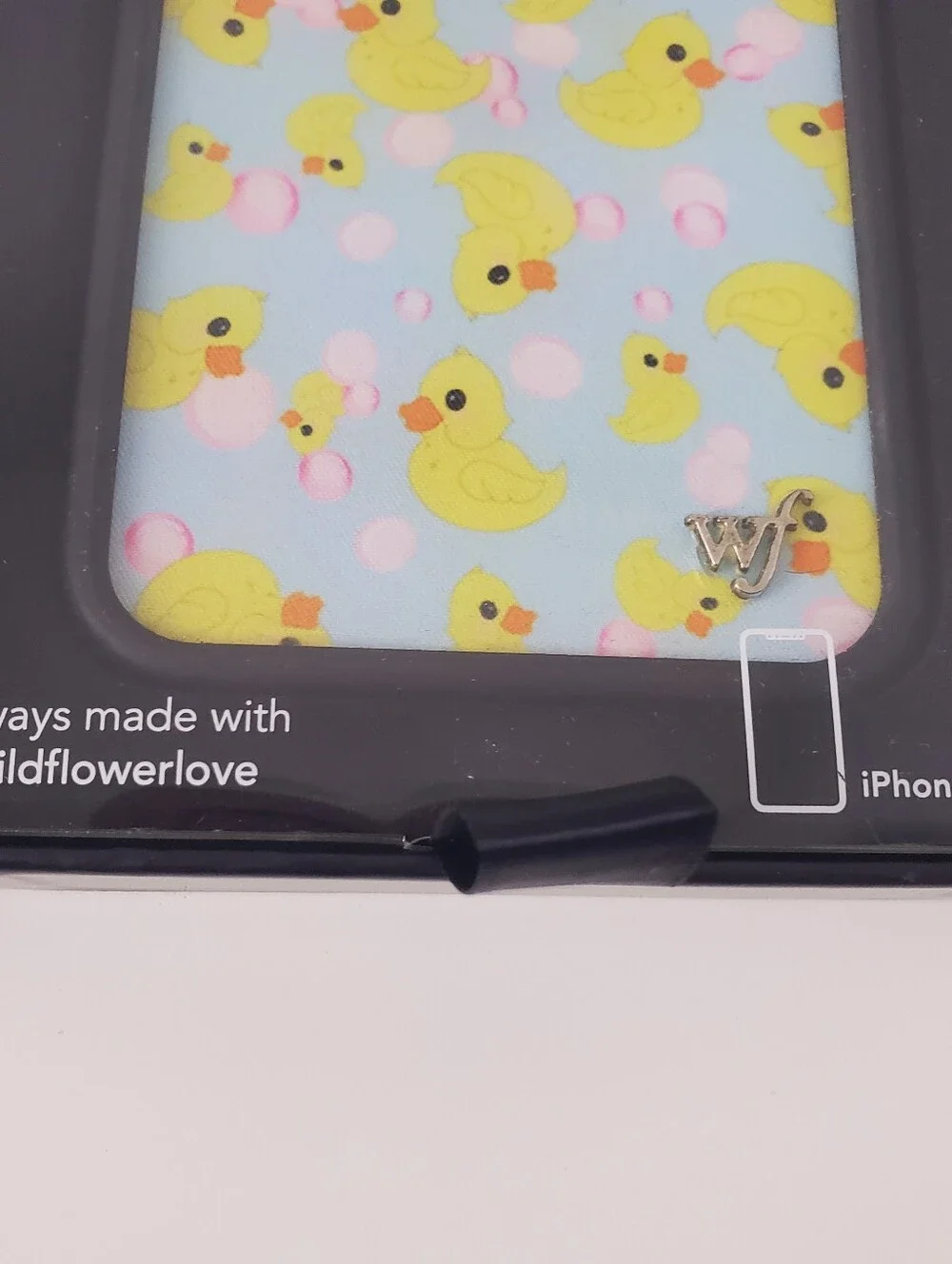 Wildflower What The Duck iPhone  12/12 Pro Case & Wildflower Lucky Bundle